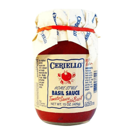 Ceriello Homemade Basil Sauce, 15 oz