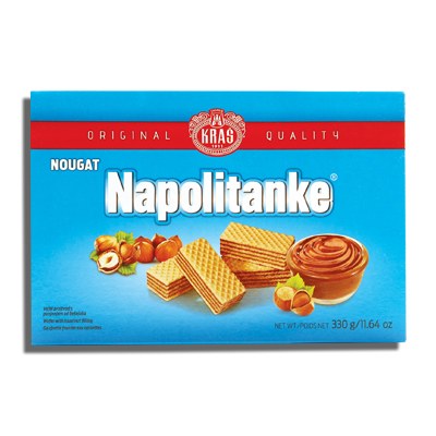 Kras Napolitanke Nougat Wafer 330g | 11.64 oz