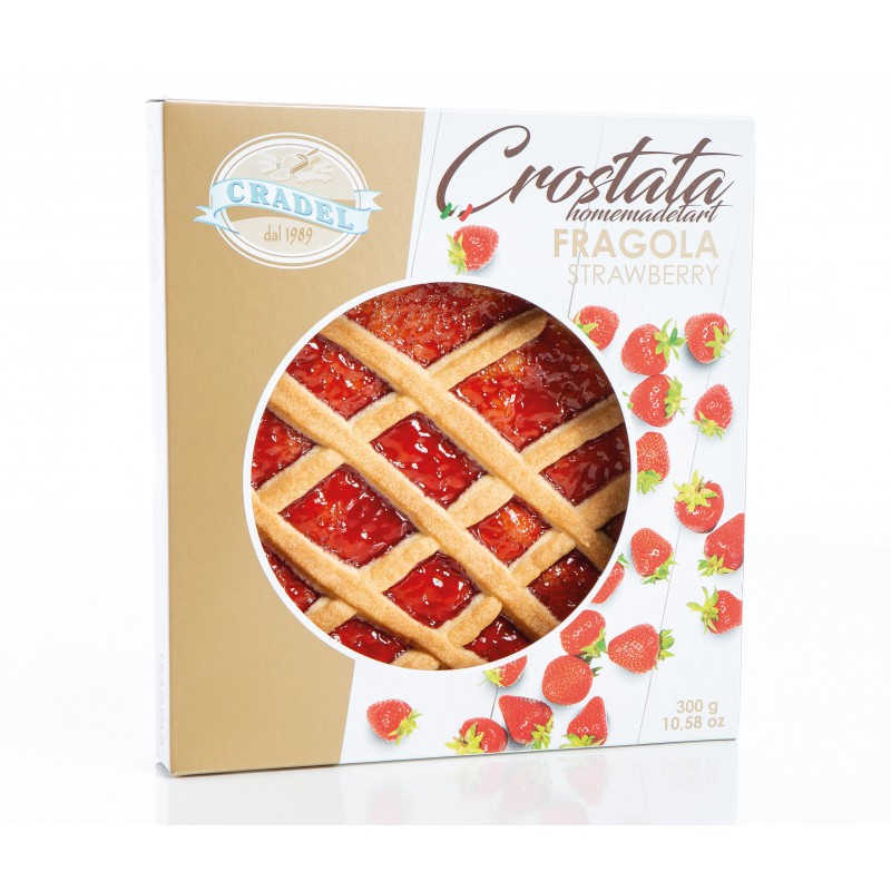 Cradel Homemade Strawberry Tart, 10.58 oz | 300 g