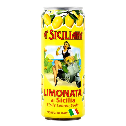A' Siciliana Limonata Sicilian Lemon Soda , 4 x 11.2 fl oz (1.3 l)