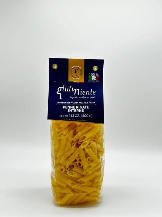 Gluti Niente Penne Rigate, 14.1 oz | 400 g - Gluten Free Pasta