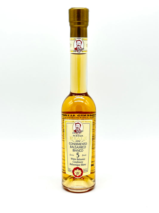 Acetaia Leonardi 5 Year White Balsamic Vinegar, 8.45 oz | 250ml