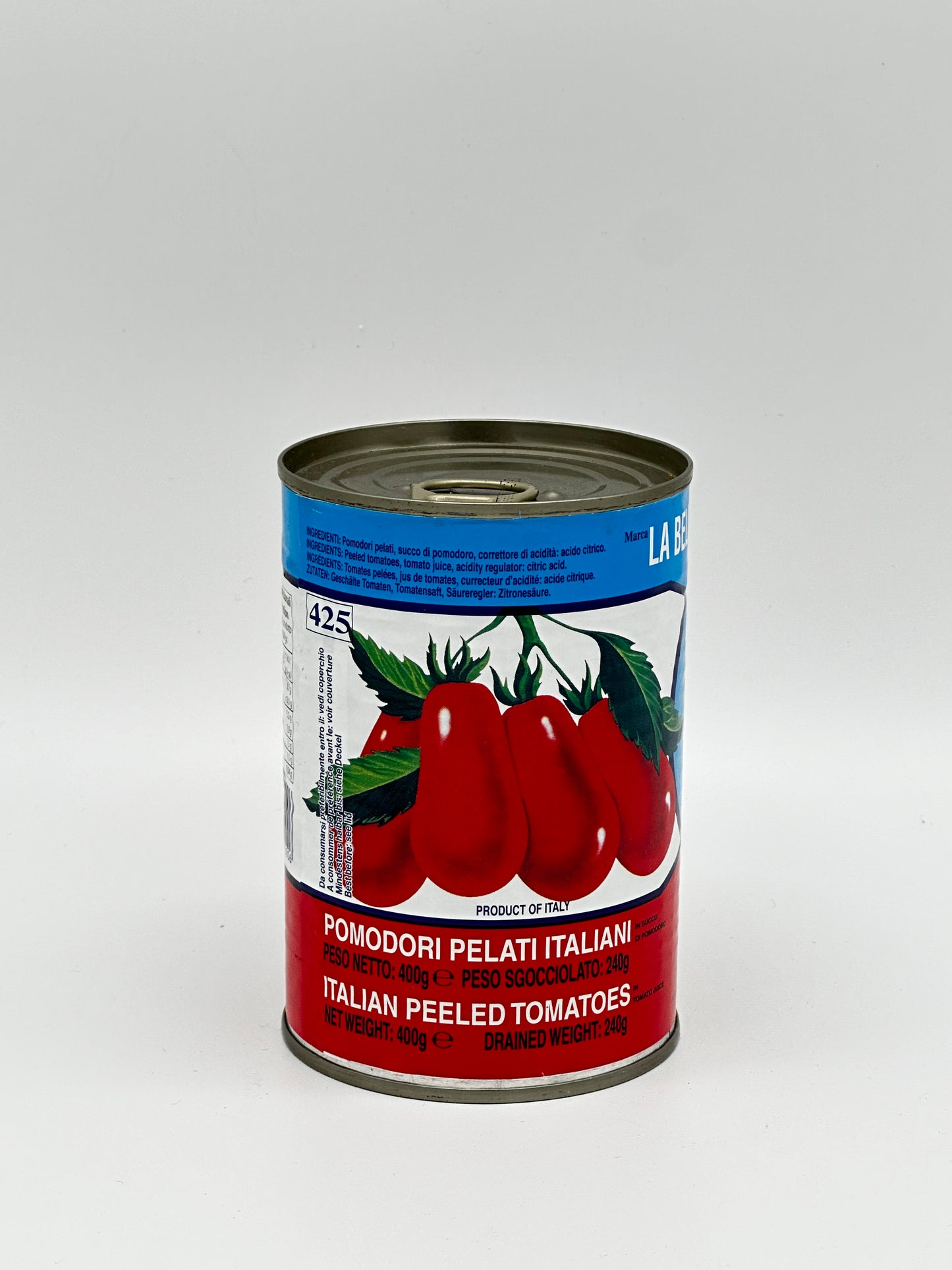 La Bella San Marzano Italian Peeled Tomatoes, 400 g |