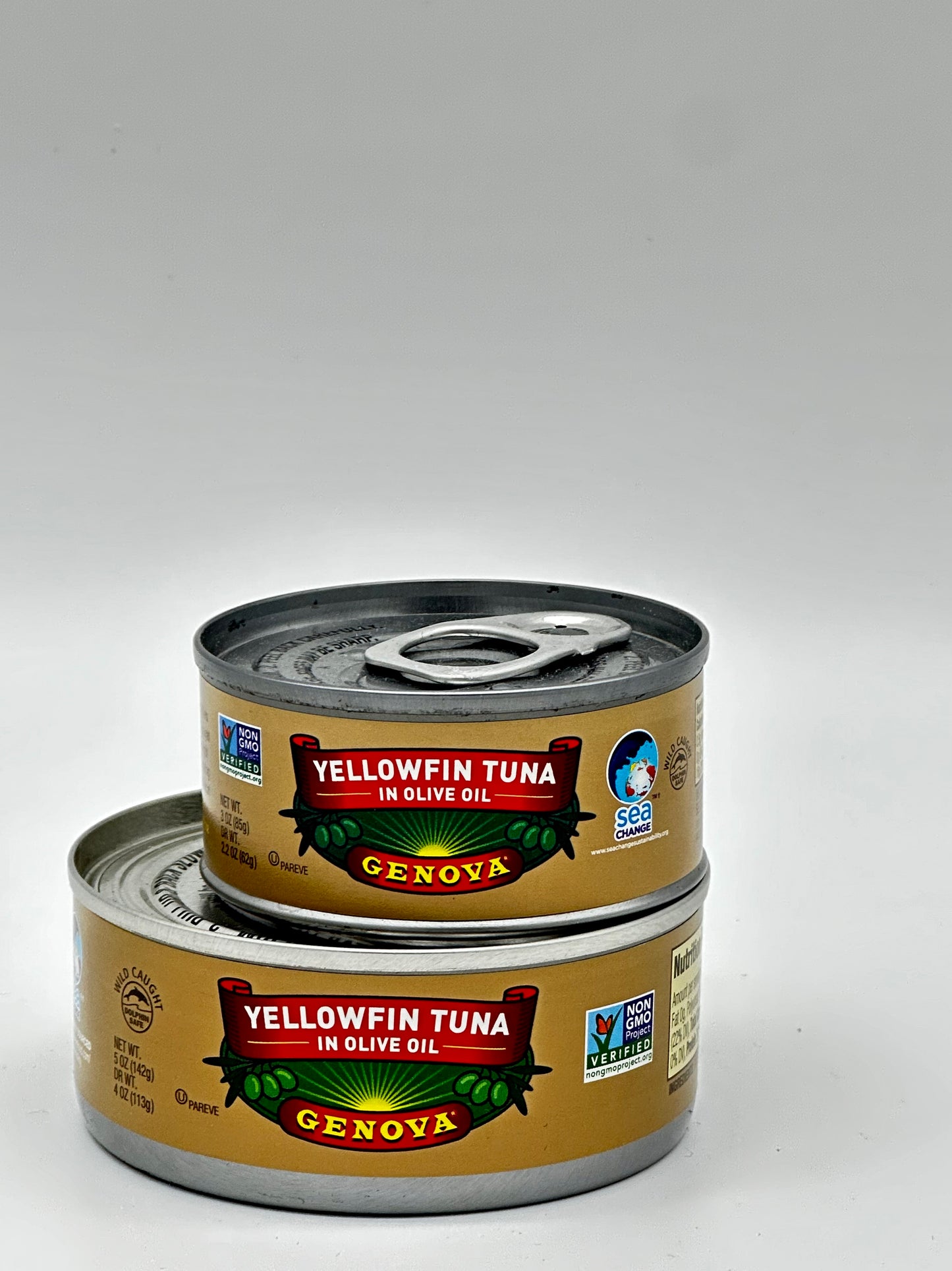 Genova Yellowfin Tuna in Olive Oil, 5 oz | 142 g