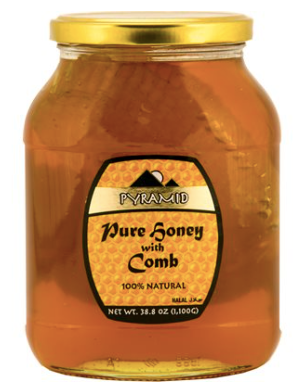 Pyramid Honey Pure Honey with Comb .38 oz | 1100 g