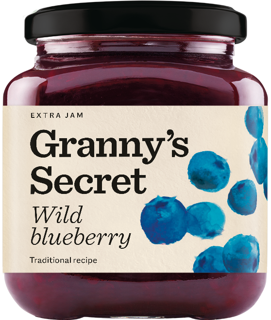 Grannys Secret Wild Blueberry Jam, 13 oz | 375g