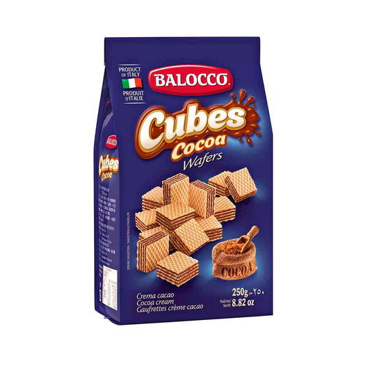Balocco Chocolate Wafer Cubes, 250 g | 8.82 oz