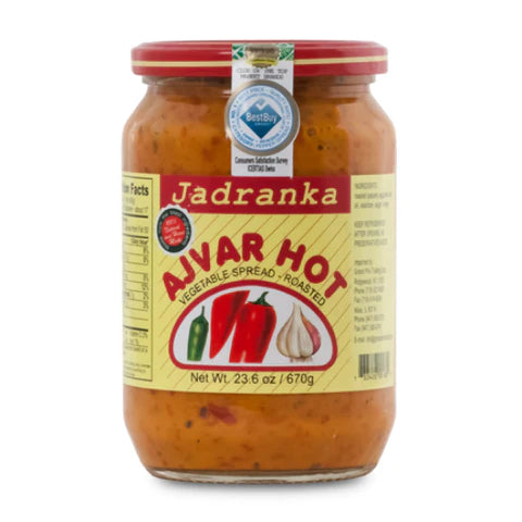 Jadranka Ajvar Hot 23.6 oz | 670 g