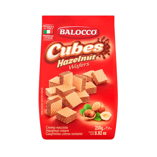 Balocco Hazelnut Wafer Cubes, 250 g | 8.82 oz