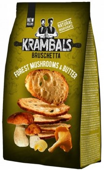 Krambals Bruschetta Forest Mushroom & Butter, 2.47oz