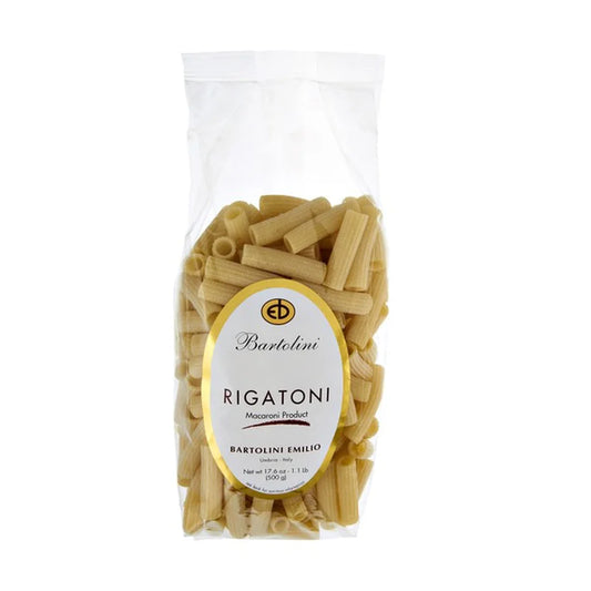 Bartolini Rigatoni Pasta, 17.6 oz | 500 g