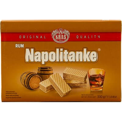 KRAS Napolitanke Rum Wafer