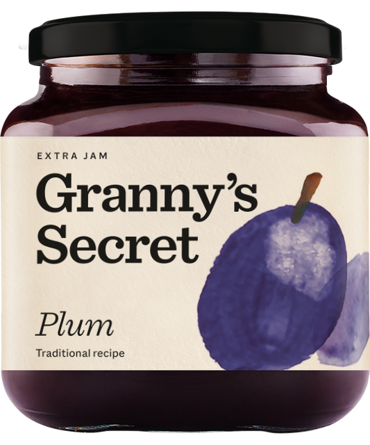 Grannys Secret Plum Jam, 13 oz | 375g