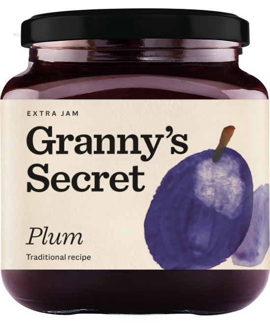 Grannys Secret Plum Jam, 13 oz | 375g