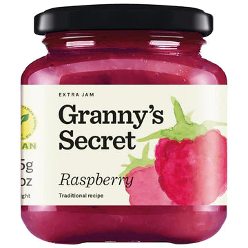Grannys Secret Raspberry Jam, 13 oz | 375 g