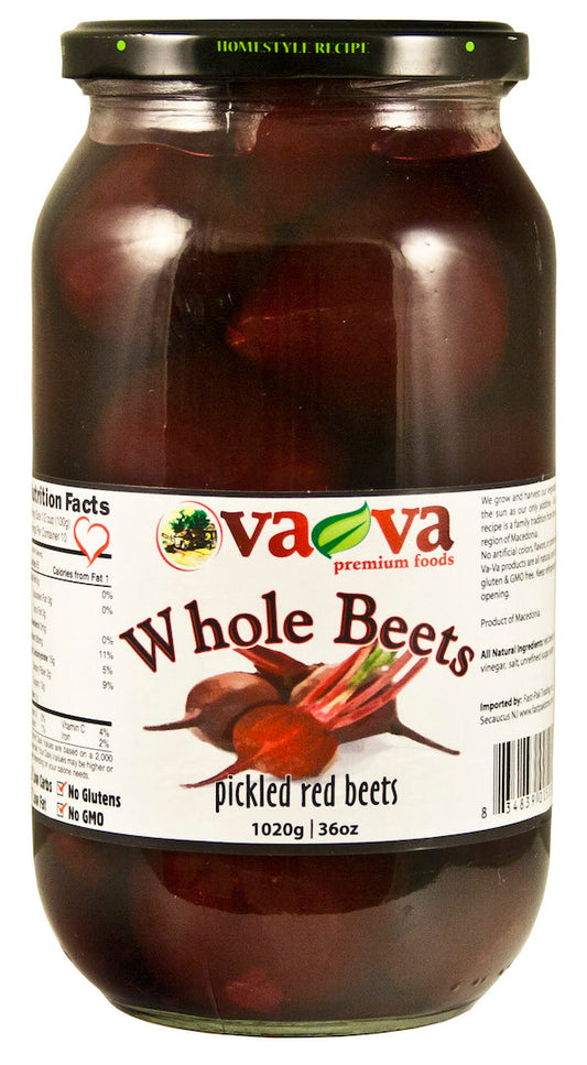 Vava Whole Picked Red Beets, 1020 g | 36 oz